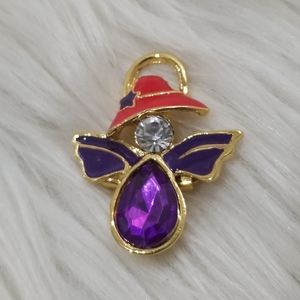 Vintage angel brooch